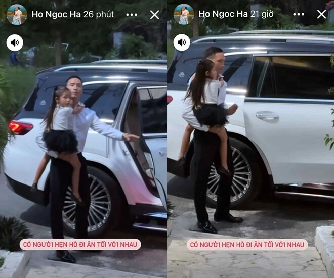 Con gái duy nhất của hồ ngọc hà được bố việt kiều đối xử như công chúa bồng bế ra tận xe đi hẹn hò riêng - 1