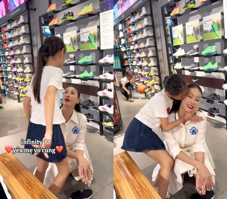 Con gái hà kiều anh được mẹ và anh trai hộ tống đi mua sắm tiểu thư cành vàng xinh đẹp giống mẹ - 2