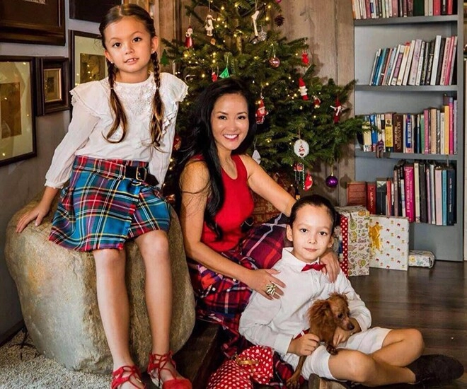 Con gái lai tây của hồng nhung mất nét bụ bẫm ngày càng ra dáng thiếu nữ 14 tuổi đã cao vượt cả mẹ - 1