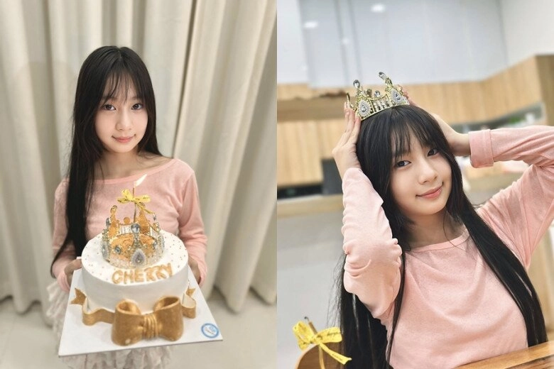 Con gái lý hải được ví như phiên bản mini của mẹ minh hà đọ sắc với bà ngoại u70 trẻ đẹp sành điệu - 2