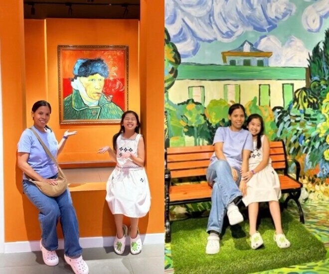 Con gái mai phương được bảo mẫu thưởng cho chuyến du lịch sau khi thi giữa kì ngồi ngang hàng với dàn nghệ sĩ việt - 7