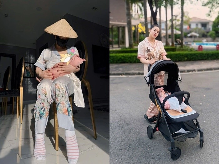 Con gái nhật kim anh 3 tháng tuổi bụ sữa trông cực yêu chào đời nhờ ivf nay trổ nét như con lai - 7
