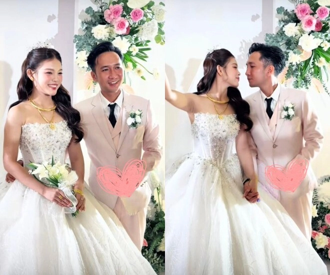 Con gái phi nhung - mạnh quỳnh làm đám cưới nghẹn ngào ôm di ảnh của mẹ nuôi trong ngày về nhà chồng - 6