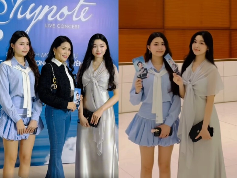 Con gái quyền linh đi máy bay hạng thương gia xách túi gần trăm triệu dự sự kiện lên tiếng khi bị chê quá điệu - 2