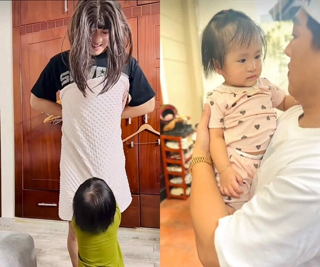 Con gái thanh trúc cứ gặp bố là quên cả mẹ châu khải phong đòi danh phận sau thời gian bị vợ giấu kín - 1