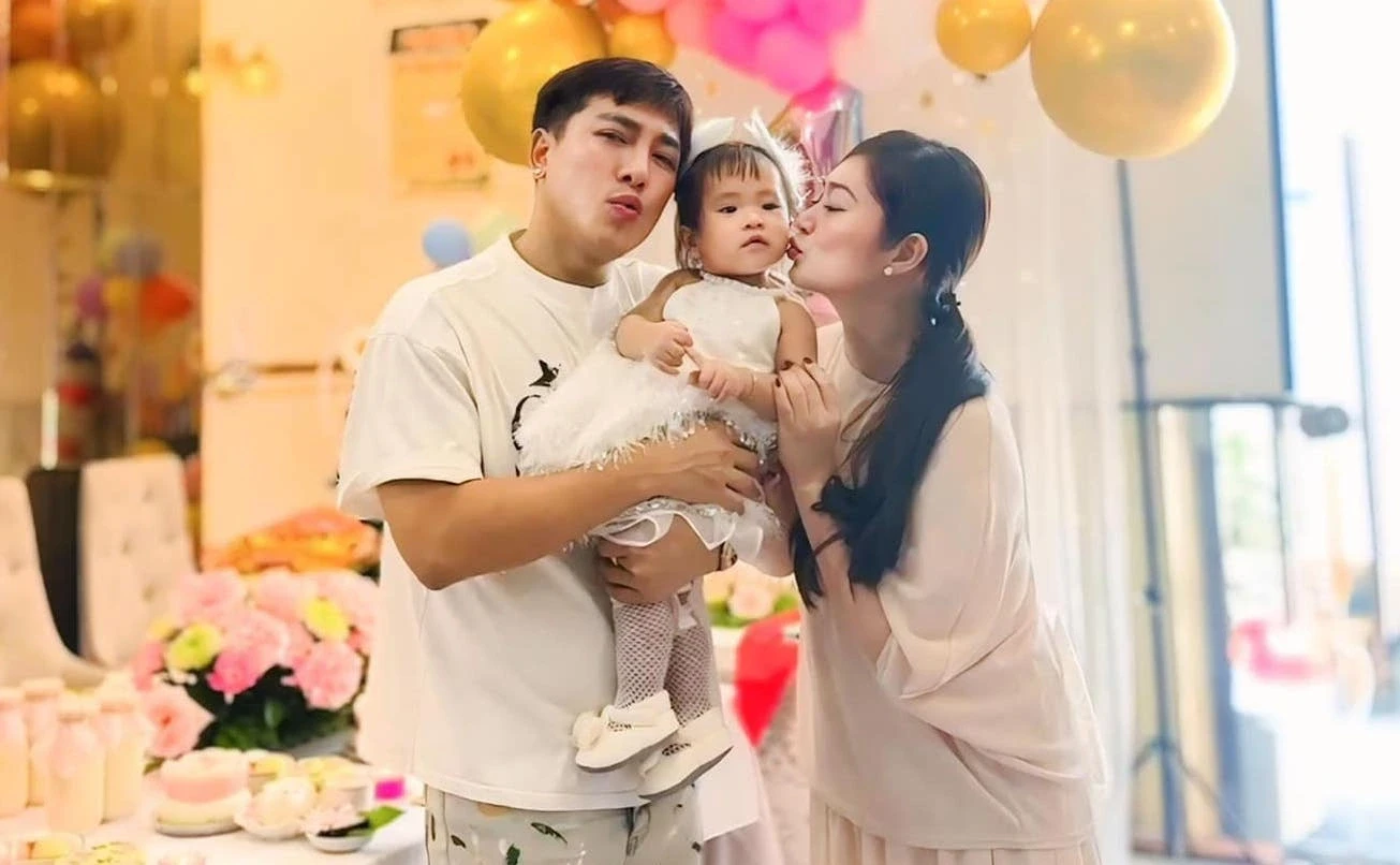 Con gái thanh trúc cứ gặp bố là quên cả mẹ châu khải phong đòi danh phận sau thời gian bị vợ giấu kín - 3