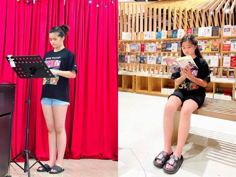 Con gái thúy nga mới 13 tuổi đã kiếm nghìn usd nhờ vẽ tranh từ sợ nổi tiếng nay quay xe muốn học làm người mẫu - 3