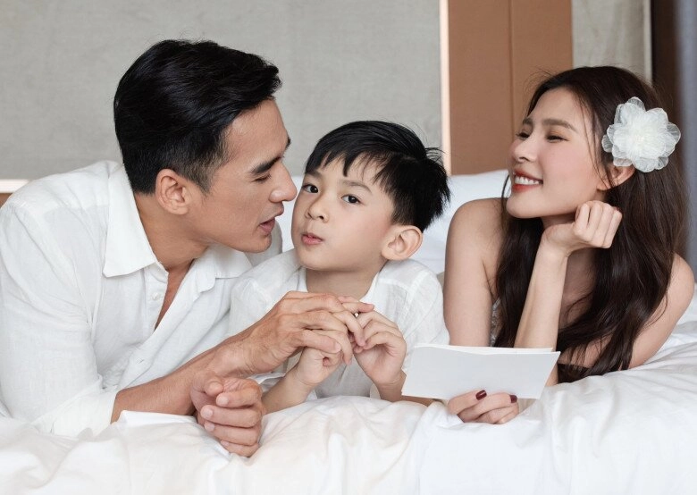 Con sao việt viết văn tả bố mẹ thúy diễm hồi hộp với quý tử quốc tịch mỹ hiền thục bị ví như robot - 4