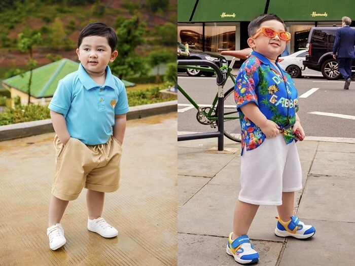 Con trai chi bảo mặc đồ hiệu đi chơi pickleball lý thùy chang tiết lộ quý tử tập ướt hết mấy cái áo phải giảm cân - 3