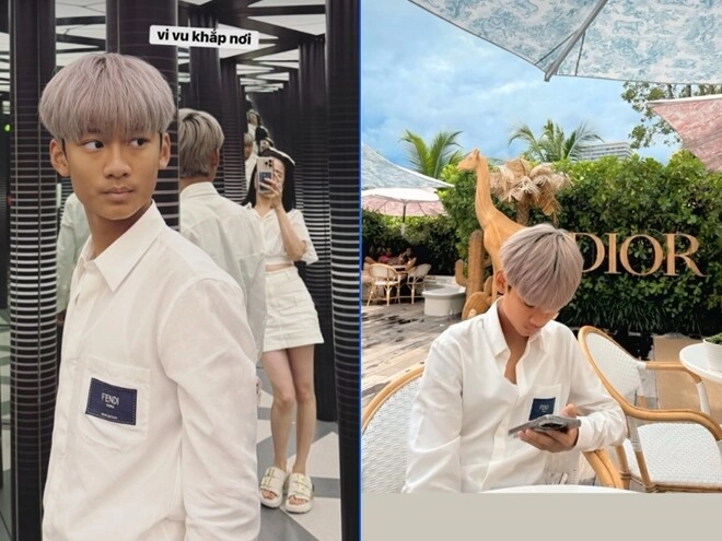 Con trai của lệ quyên được mẹ tháp tùng như trợ lý khi thi đấu vi vu khắp nước mỹ khiến bố doanh nhân thấy nhớ - 2