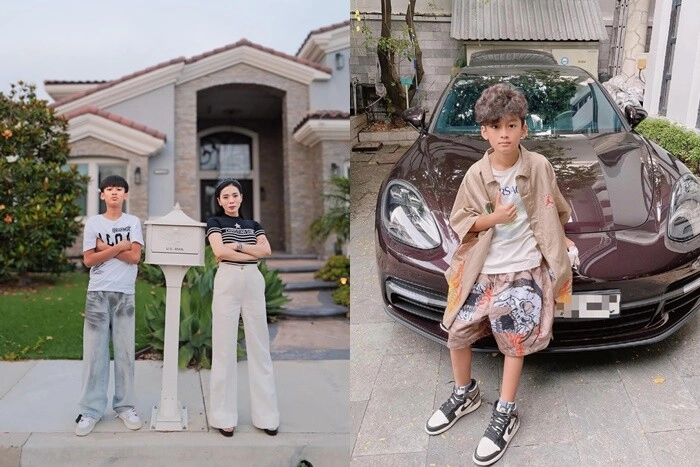 Con trai của lệ quyên được mẹ tháp tùng như trợ lý khi thi đấu vi vu khắp nước mỹ khiến bố doanh nhân thấy nhớ - 6