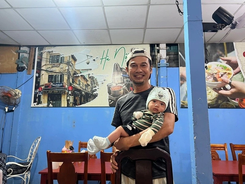 Con trai đáng yêu của diễn viên tiết cương - 5
