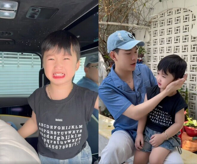 Con trai hà trí quang từng khóc nấc khi xa thanh đoàn nay hiểu chuyện còn động viên bố đi làm kiếm tiền mua sữa - 4