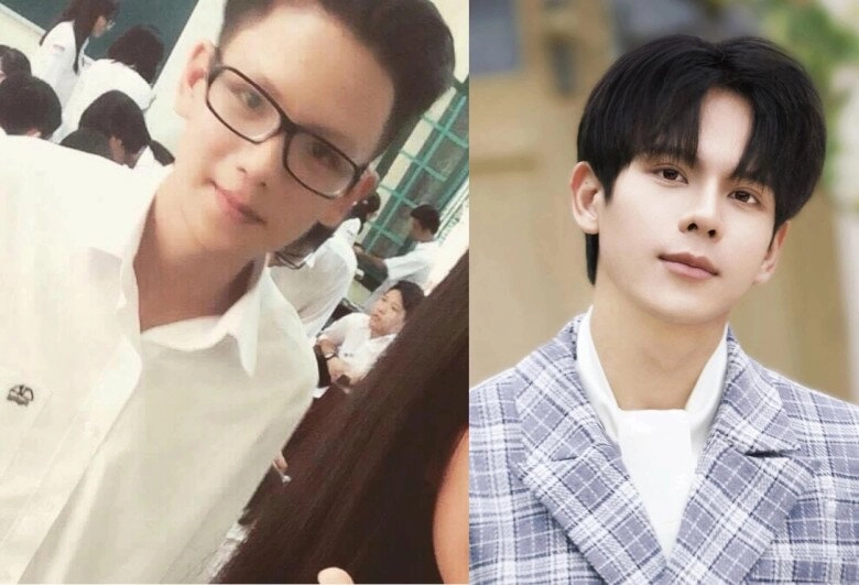 con trai hồng diễm từng đạt học sinh giỏi quốc gia quá khứ đen nhẻm giờ thành hot boy trên sóng giờ vàng vtv - 6