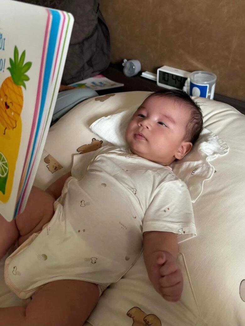 Con trai mai ngọc được khen có phúc tướng sau này làm giám đốc nét mặt nghiêm nghị chuẩn con nhà nòi - 4