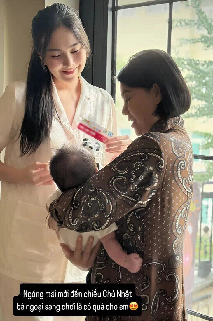 Con trai mai ngọc được khen có phúc tướng sau này làm giám đốc nét mặt nghiêm nghị chuẩn con nhà nòi - 14
