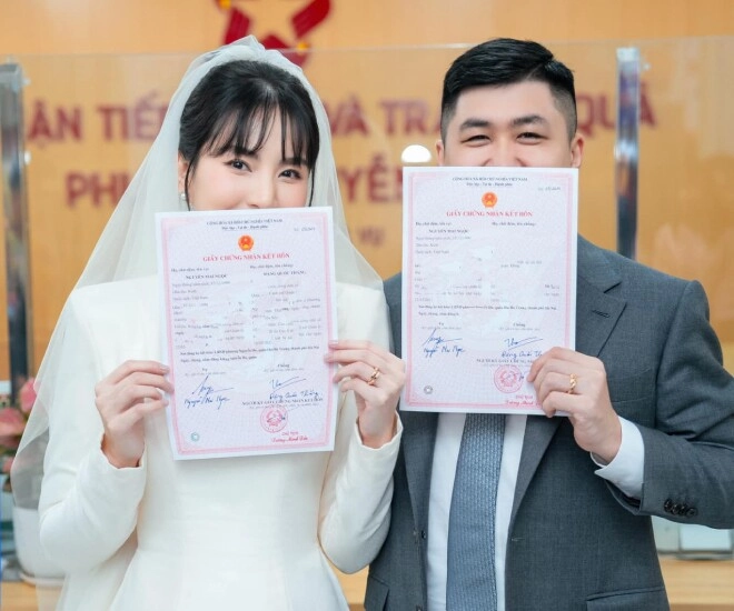 Chồng mới của mai ngọc kém nữ mc 2 tuổi đã có con riêng với tình cũ là hoa hậu - 1