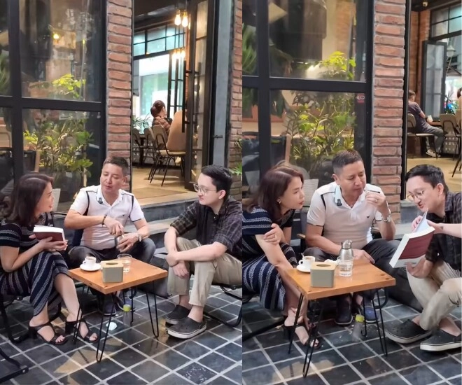 Con trai nsưt chí trung gọi bạn gái của bố là chị gia đình tâm sự thoải mái nhắc về mẹ ngọc huyền - 2
