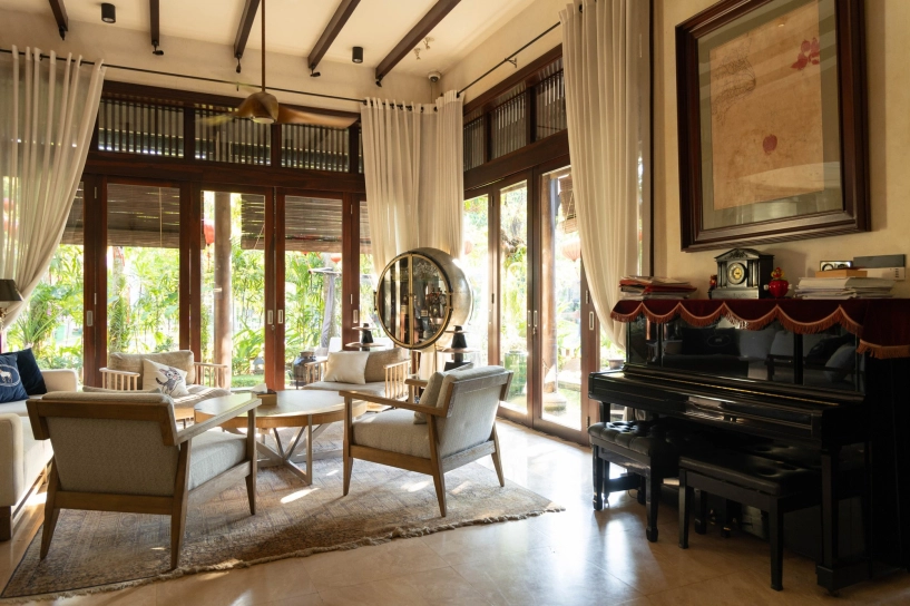 Cuộc sống sang chảnh trong biệt thự nhà vườn gần 20 năm tuổi mất gần 3 năm mới được xây xong của hh hà kiều anh - 10