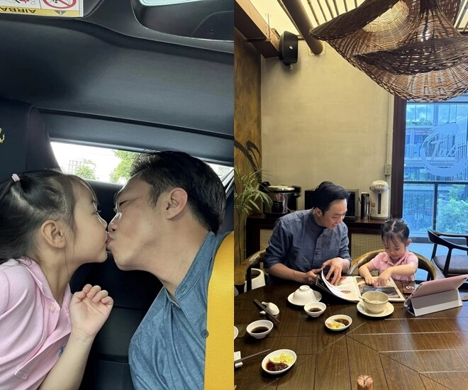 Cường đô la có lịch trình riêng để gặp con trai subeo và ái nữ suchin là đại gia nhưng không dám trái ý đàm thu trang - 1