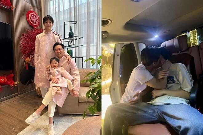 Cường đô la có lịch trình riêng để gặp con trai subeo và ái nữ suchin là đại gia nhưng không dám trái ý đàm thu trang - 9