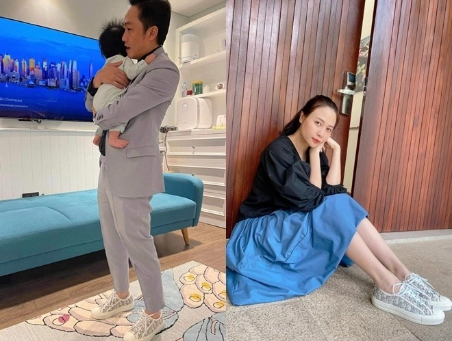 Cường đôla - đàm thu trang thể hiện tình cảm qua giày hiệu - 4