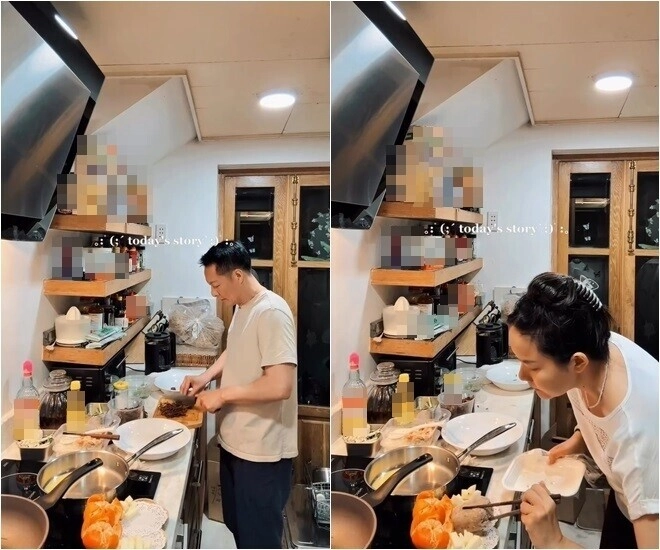 Đại gia đức an chu đáo từ trong bếp đến bàn ăn thế này bảo sao phan như thảo ngày cảng viên mãn hạnh phúc - 1