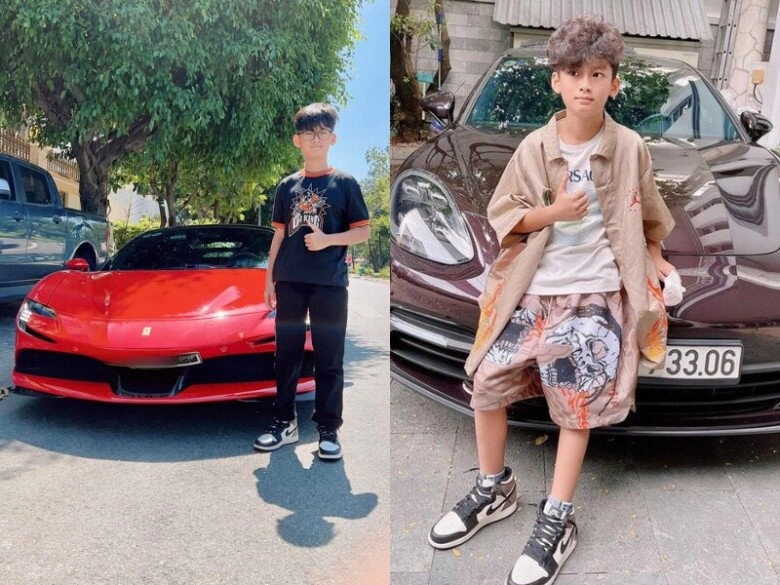 Đại gia đức huy đưa 2 quý tử đi dự tiệc con trai lệ quyên nay cao gần bằng người anh chung nửa huyết thống - 10