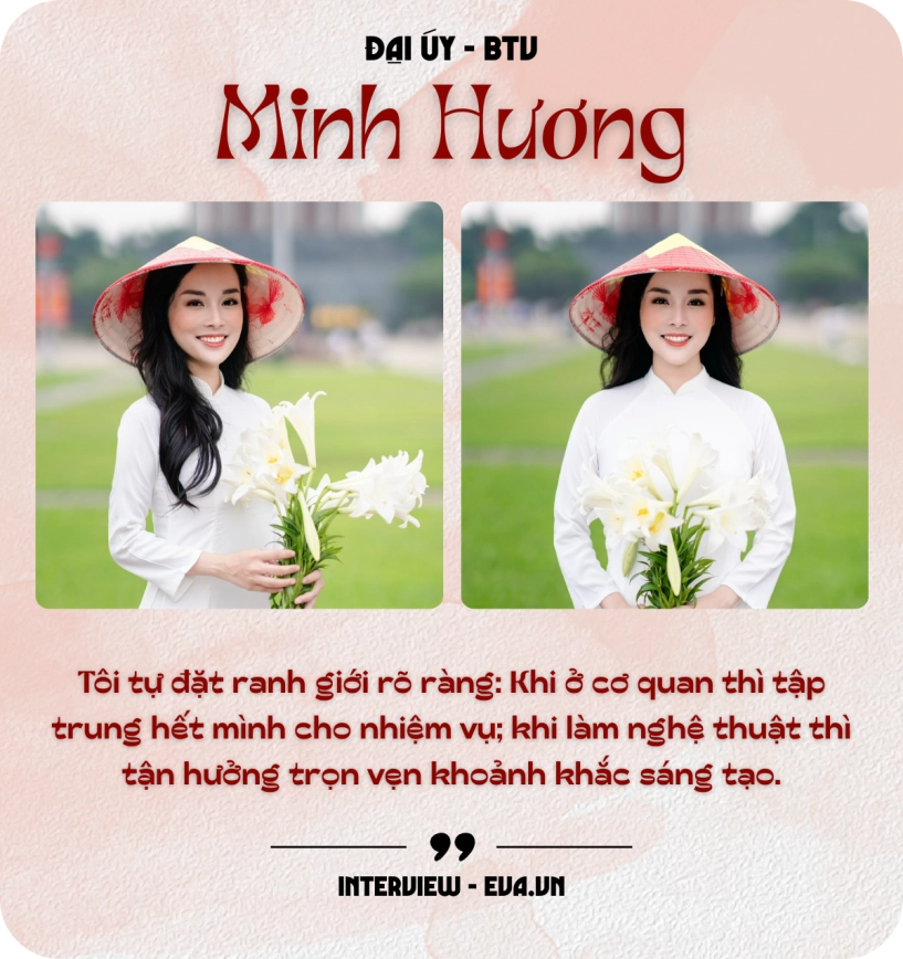 Đại úy - btv minh hươngnghề công an dạy tôi giá trị của sự thật trong từng câu chữ - 3
