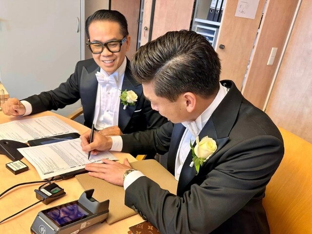Đám cưới ntk thái công với ceo kém 17 tuổi yves huy phan tiệc sang trọng mc thanh bạch và loạt sao việt góp mặt - 11