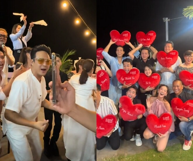 Đám cưới thanh đoàn - hà trí quang ở phú quốc không gian tím lịm mộng mơ 2 con chung đẹp như thiên thần - 13