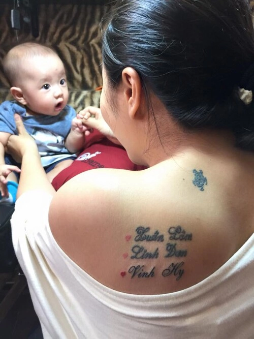 Dàn mc có nhiều hình xăm nhất truyền hình người cuối đã làm mẹ 3 con vẫn chất lừ - 5