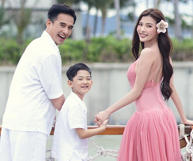 Dàn quý tử của sao cổng mặt trời nguyệt ánh hạ sinh soái ca nhí lai ấn hòa hiệp có con trai ở tuổi 43 - 4