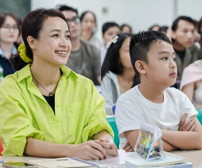 Dàn quý tử của sao cổng mặt trời nguyệt ánh hạ sinh soái ca nhí lai ấn hòa hiệp có con trai ở tuổi 43 - 16