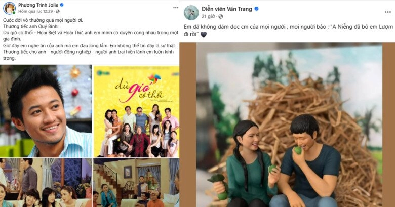 Dàn sao dù gió có thổi giờ ra sao quý bình ra đi ở tuổi 42 vân trang làm mẹ bỉm đông con - 3