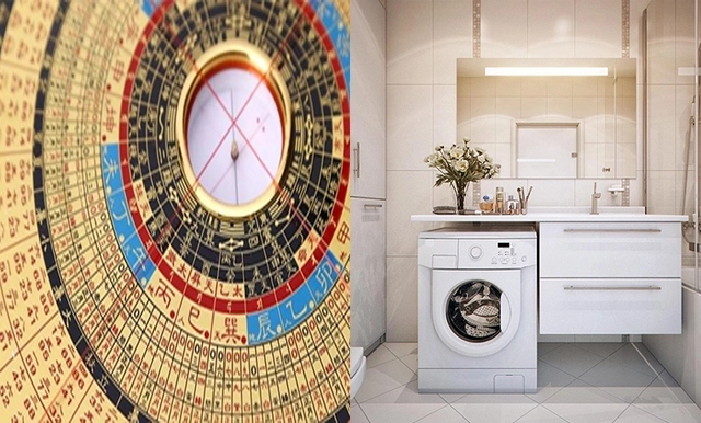 Đây là vị trí đặt máy giặt vừa thuận tiện vừa hợp phong thủy để tránh vận xui không thất thoát tài lộc - 1