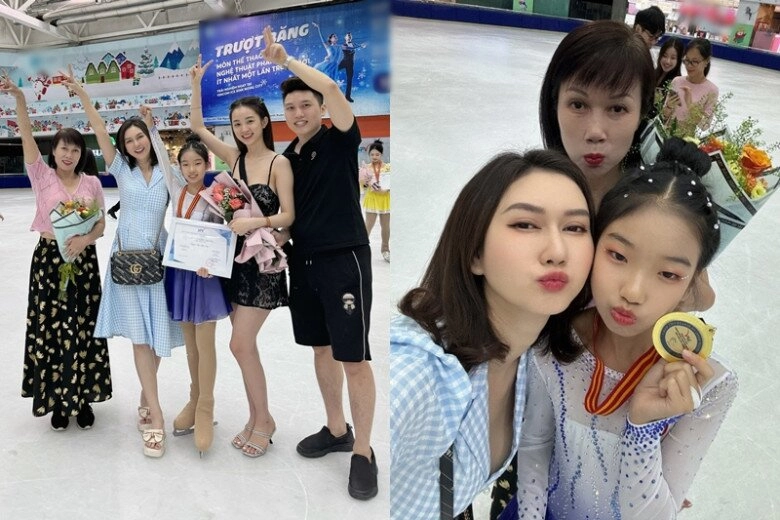 Diễn viên hương giang hiếm hoi khoe ảnh con gái 12 tuổi ái nữ là bản sao của mẹ được gọi là hoa hậu nhí - 3