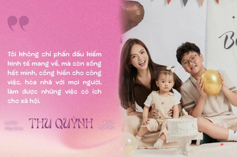 Diễn viên thu quỳnh tôi không cổ xúy việc phụ nữ làm mẹ đơn thân vì ở trong hoàn cảnh này mới cảm thấy vất vả - 4