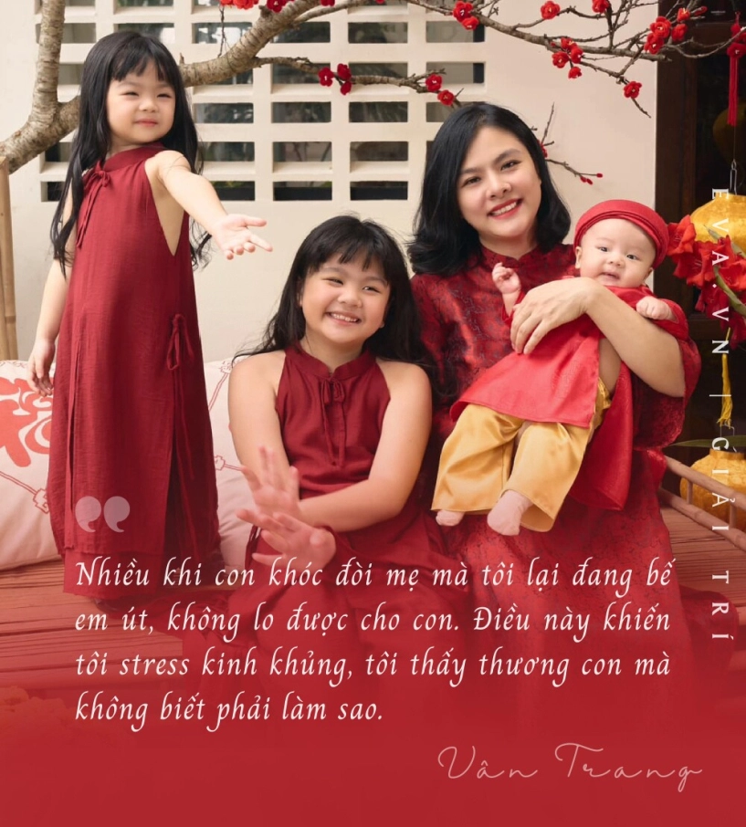 Diễn viên vân trang mẹ chồng tôi nói sinh 3 đứa là con hết xuân xanh rồi sinh thêm chi nữa - 3