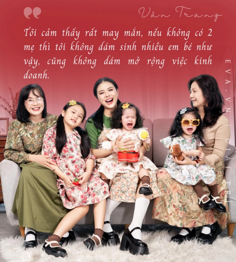 Diễn viên vân trang mẹ chồng tôi nói sinh 3 đứa là con hết xuân xanh rồi sinh thêm chi nữa - 5