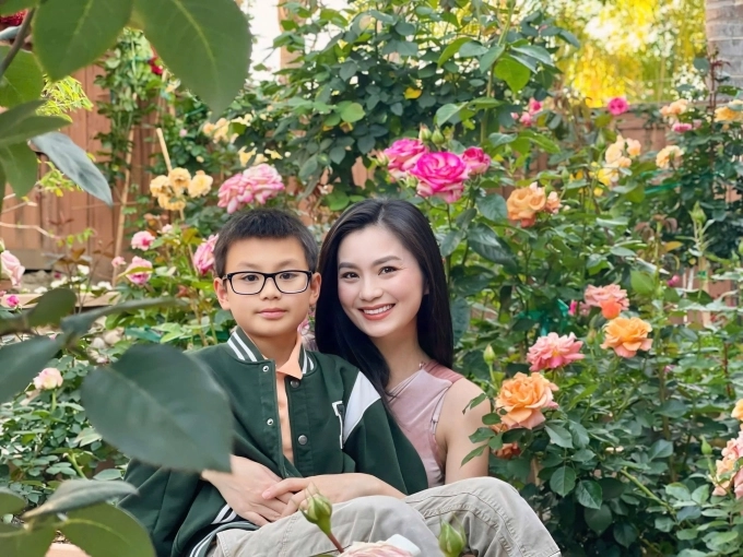 Diệu hương hạnh phúc khi thấy con trai tự học tiếng việt ở mỹ - 1