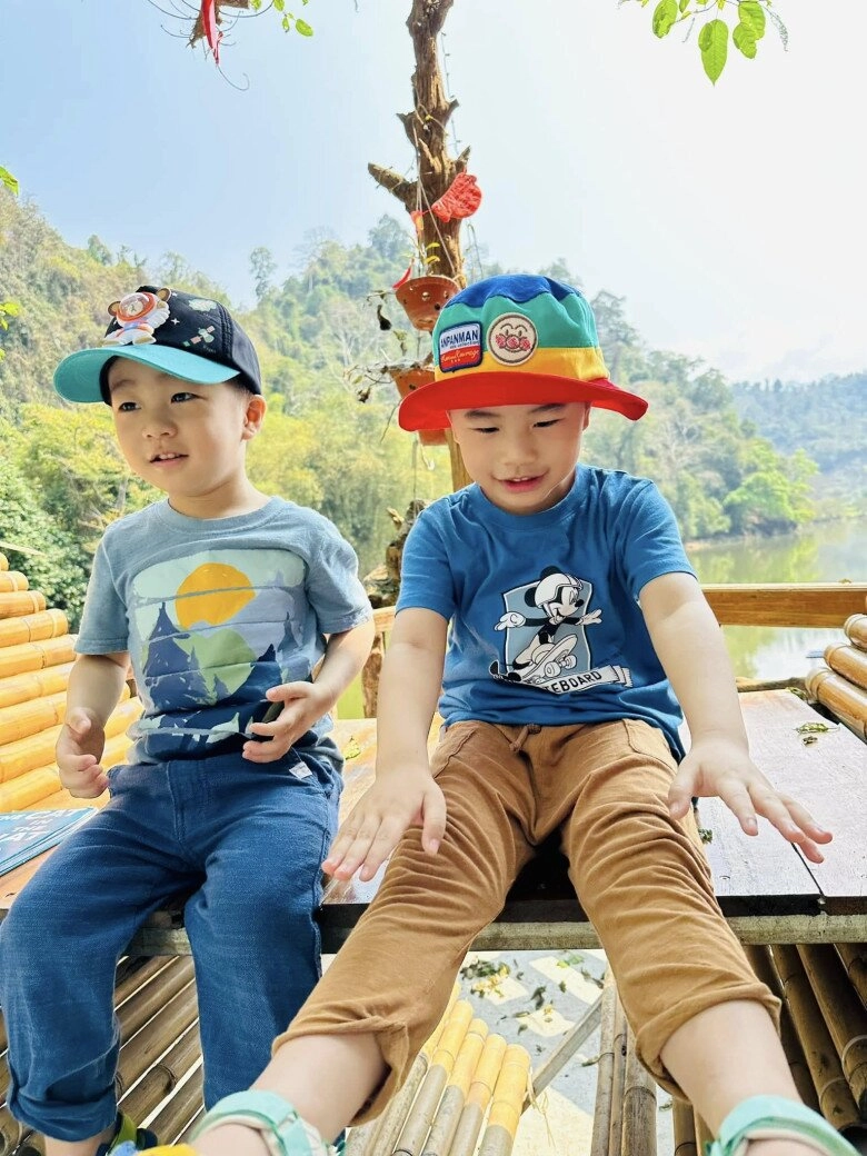 Đinh ngọc diệp hiếm hoi khoe bố chồng việt kiều mỹ 2 ông sui giống nhau như anh em ruột - 9