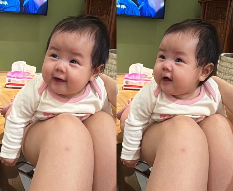 Diva thanh lam hạnh phúc từ ngày đón thành viên mới khoe tiểu công chúa giống mình như 2 giọt nước - 4