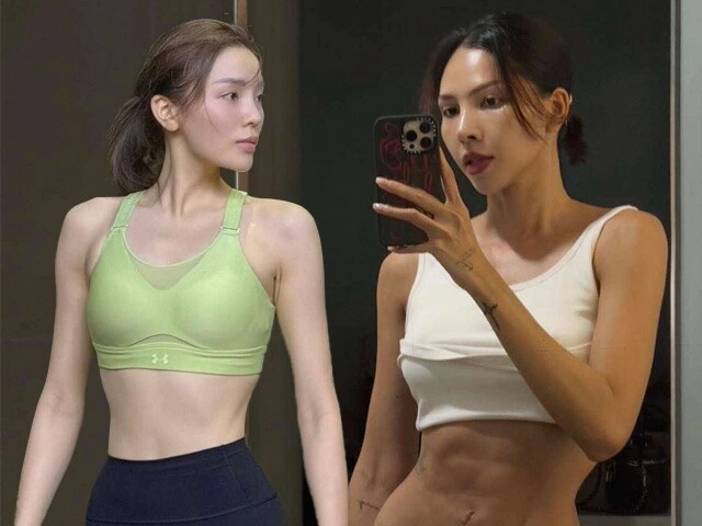 Đọ cơ bụng của cặp mỹ nhân từng dính với nhau như hình với bóng nay đã đường ai nấy bước - 1