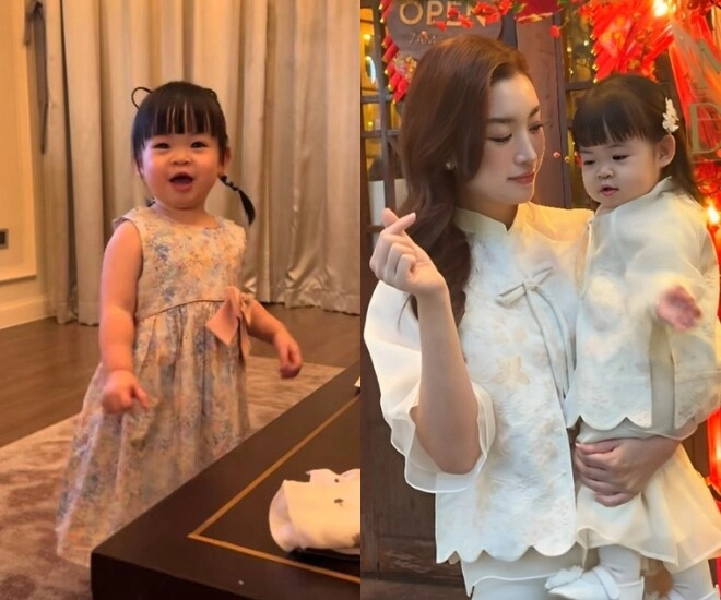 Đỗ mỹ linh đăng clip ái nữ mừng đại lễ 304 biệt thự của bầu hiển chiếm spotlight vì đầy nét vẽ nguệch ngoạc trẻ thơ - 7