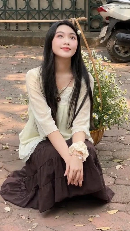 Đu trend nàng thơ trời thu hà nội lọ lem lộ nhan sắc thật - 2