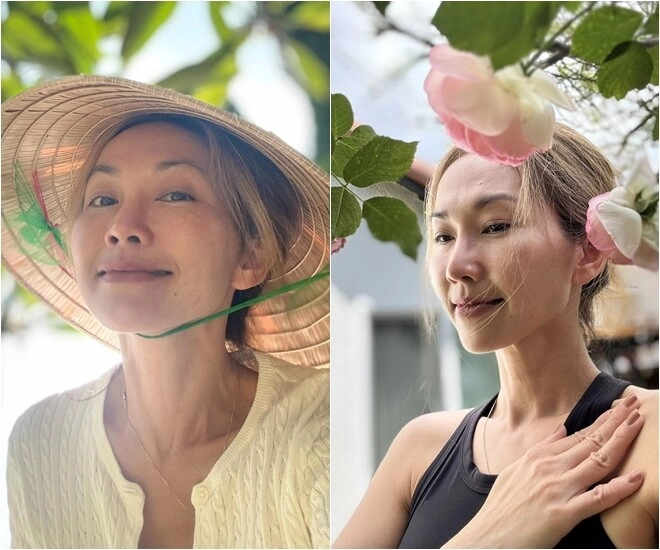 em gái tăng thanh hà sống giản dị với niềm vui trong khu vườn ở mỹ khoe loài hoa chỉ nở về đêm - 1
