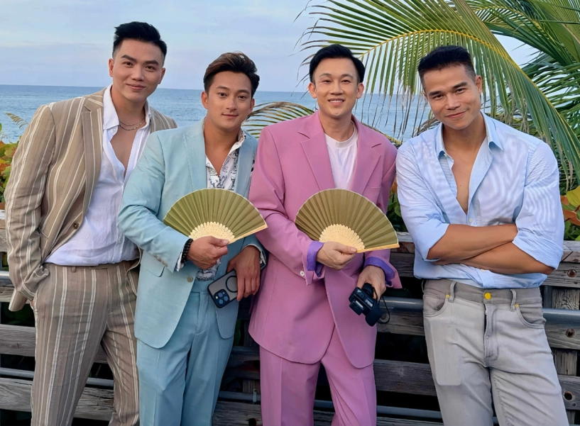 Gia đình hoài linh sum họp trong đám cưới em gái ở mỹ - 4