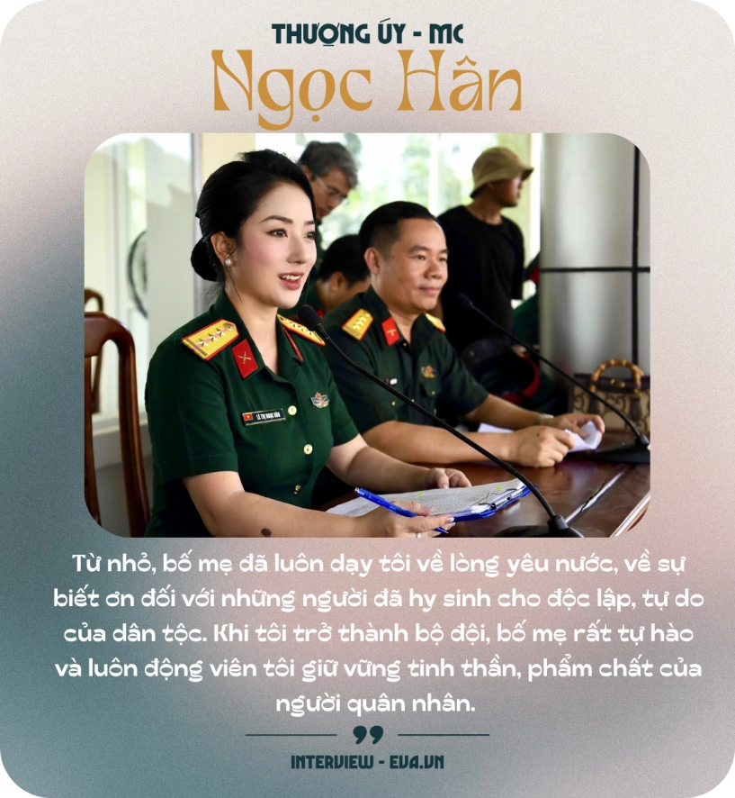 Giọng đọc miền nam cảm xúc của lễ diễu binh 29từng bươn chải đủ nghề để kiếm sống nay là thượng úy xinh đẹp - 4