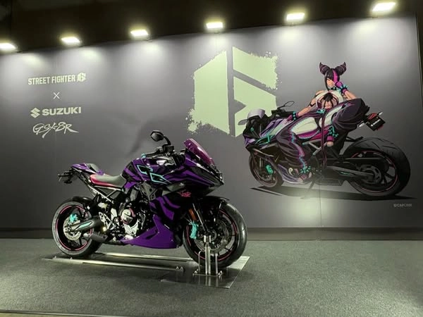 Gsx-8r tuned by juri ra mắt - khi suzuki bắt tay với tựa game street fighter 6 - 1